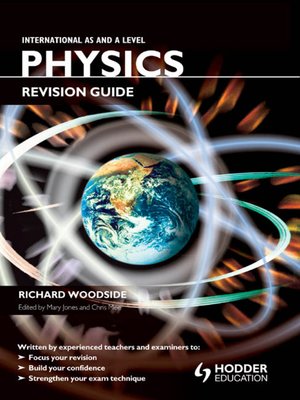 cover image of International AS and A Level Physics Revision Guide